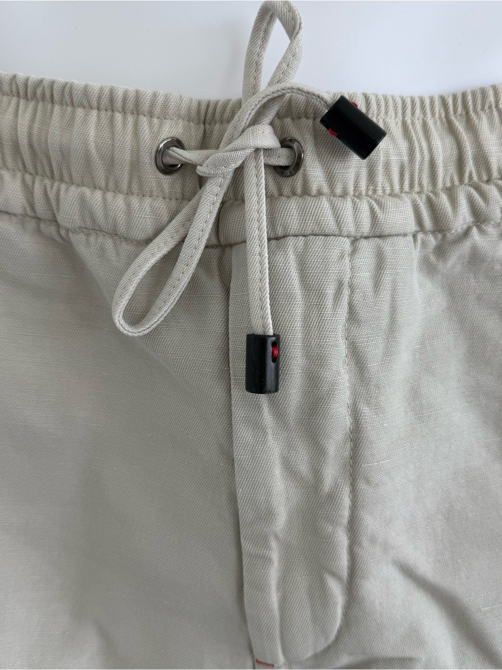Isaia Drawstring Trousers - Picture 5 of 14